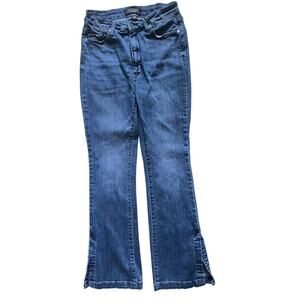 Judy Blue Flare Jeans Womens 11/30 Medium Wash Stretch Denim High Rise